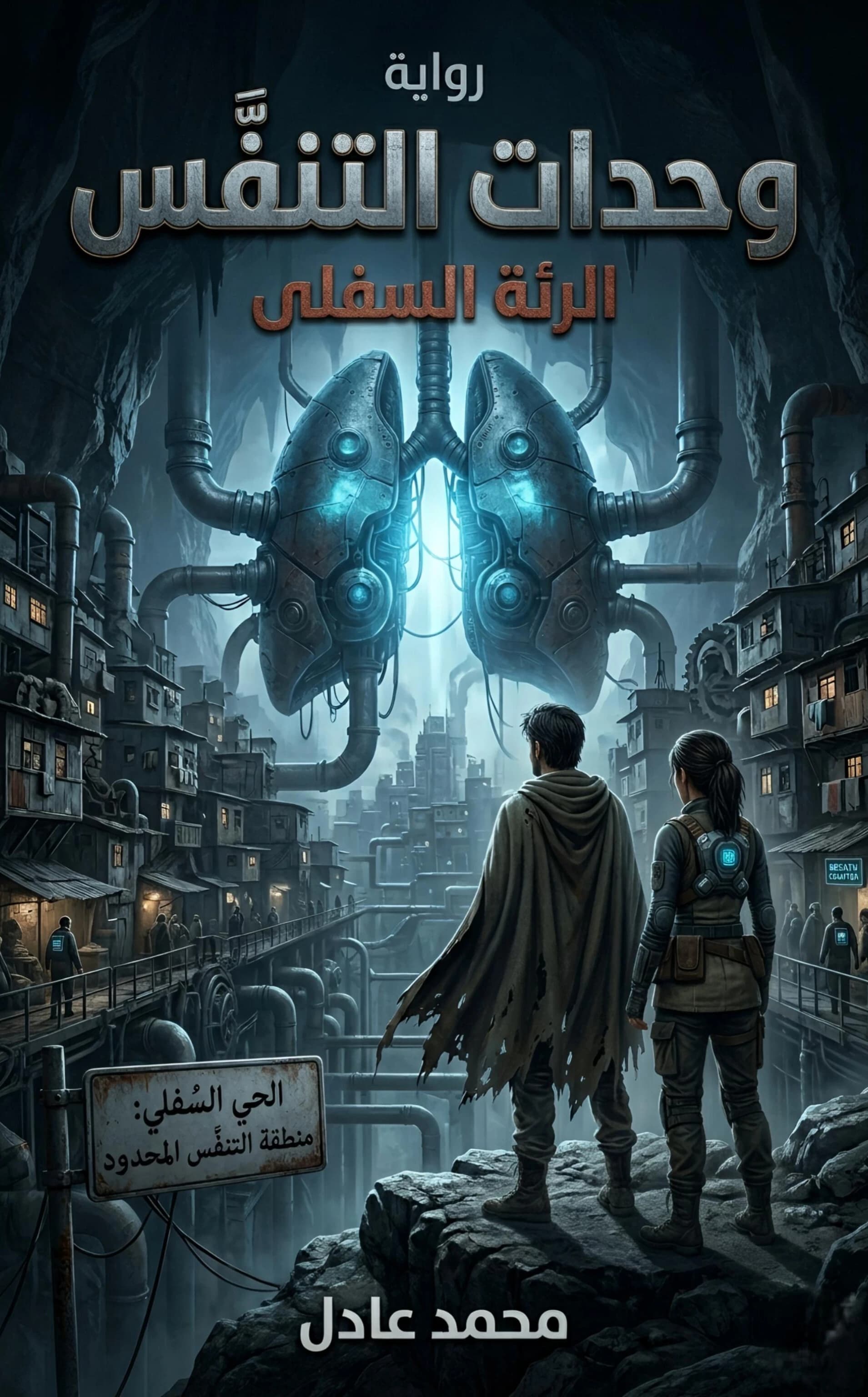 غلاف رواية وحدات التنفّس