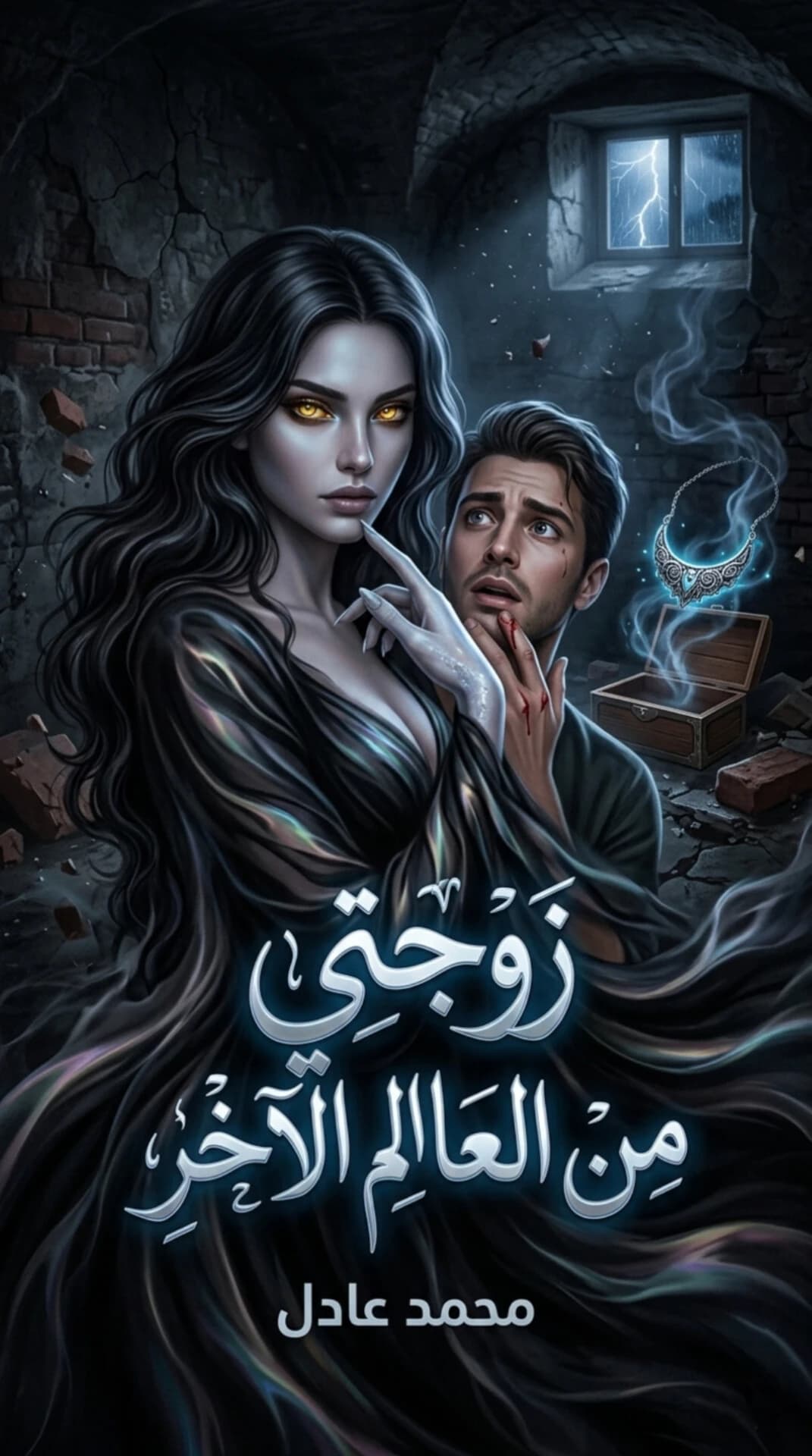 غلاف زوجتي من العالم الآخر